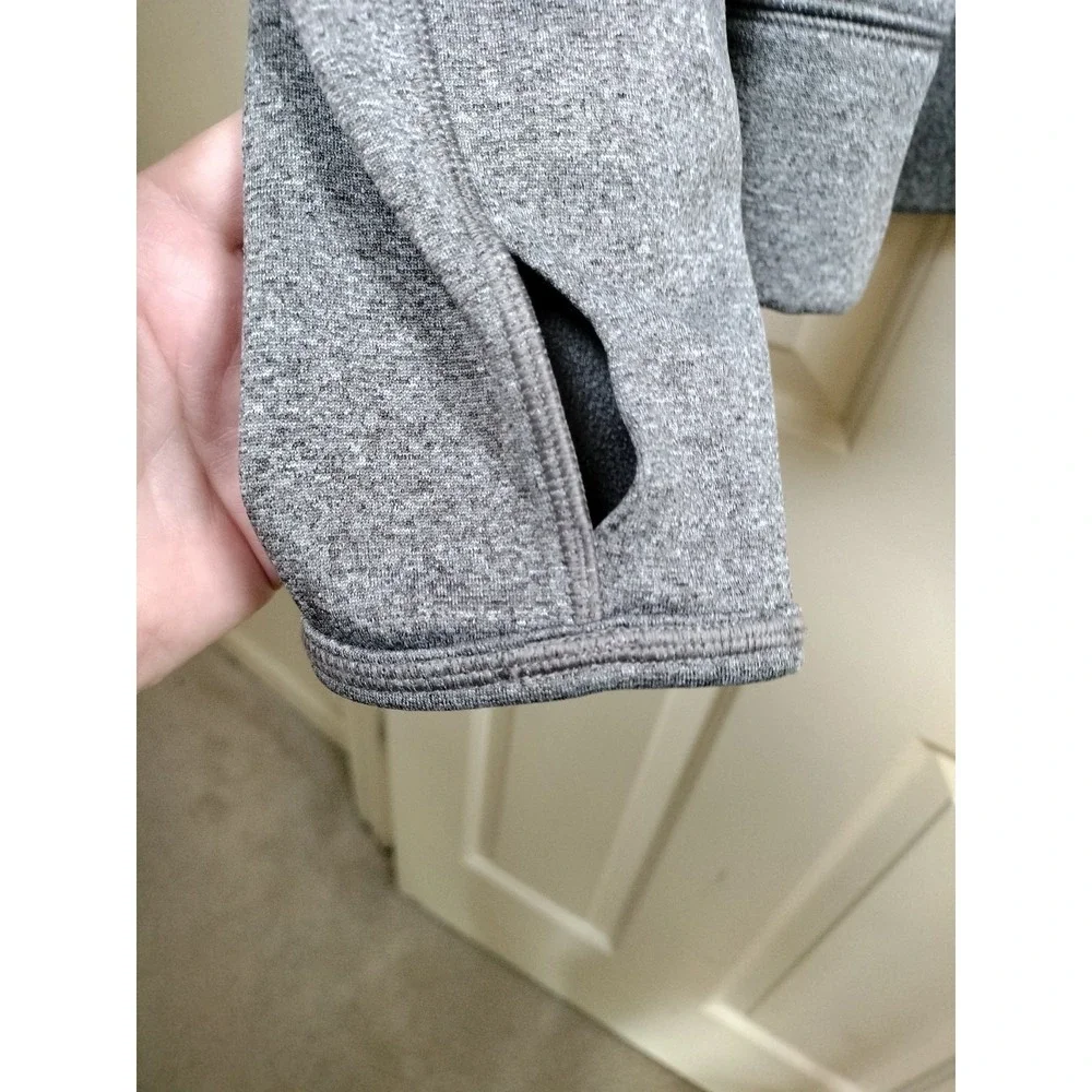 The North Face Men's Gray Performance Jacket - Size L - Missing Zipper Pull